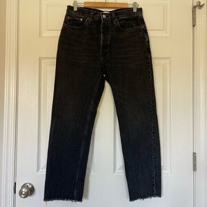Re/Done Stovepipe jeans 🖤 size 29